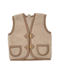 Afbeelding laden in galerijweergave, Alwero Bodywarmer Beige met naam