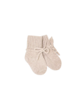 Afbeelding laden in galerijweergave, Petit Noé Merinowollen Slofjes - Beige