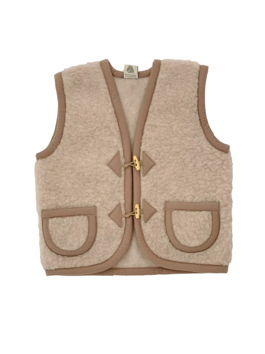Alwero Bodywarmer Beige met naam