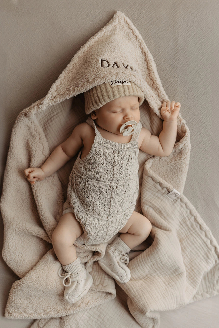 Omslagdoek baby met naam